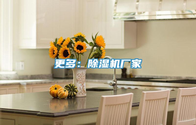 更多:除濕機廠家