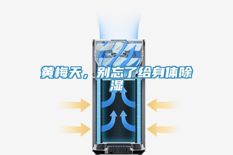 黃梅天，別忘了給身體除濕