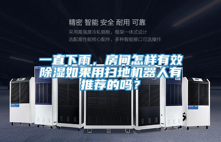 一直下雨，房間怎樣有效除濕如果用掃地機器人有推薦的嗎？