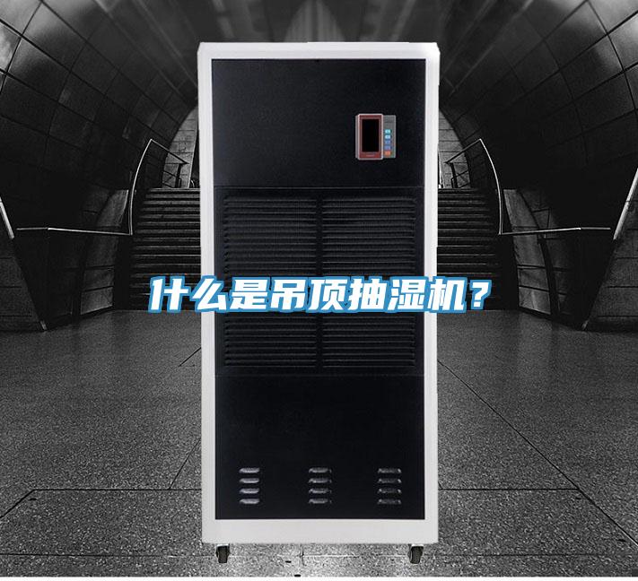 什么是吊頂抽濕機？