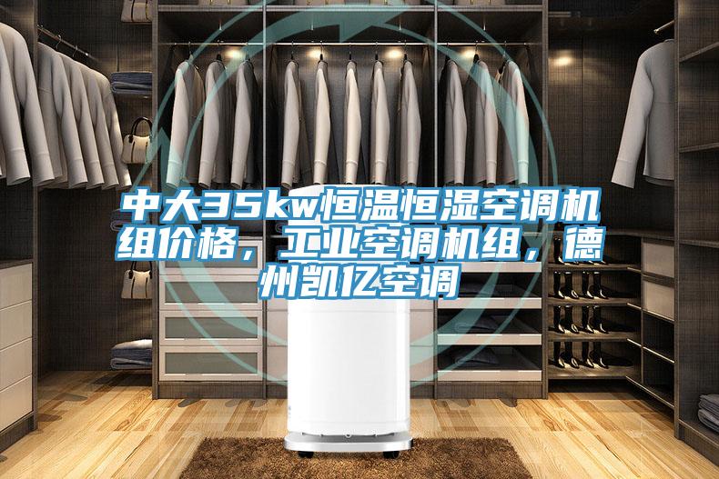 中大35kw恒溫恒濕空調(diào)機(jī)組價(jià)格，工業(yè)空調(diào)機(jī)組，德州凱億空調(diào)