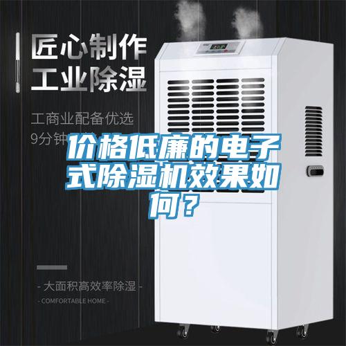 價格低廉的電子式除濕機(jī)效果如何？