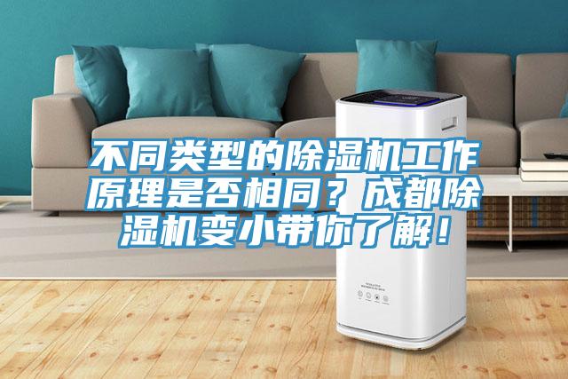不同類型的除濕機工作原理是否相同？成都除濕機變小帶你了解！
