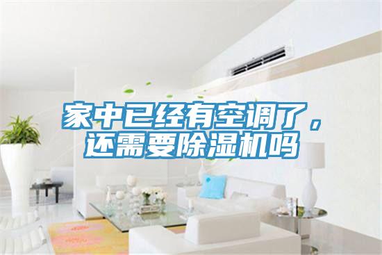 家中已經有空調了，還需要除濕機嗎