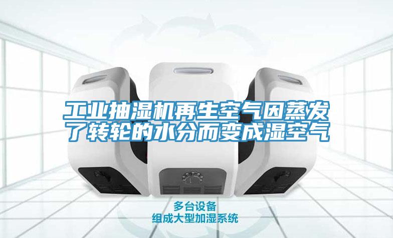 工業(yè)抽濕機再生空氣因蒸發(fā)了轉輪的水分而變成濕空氣