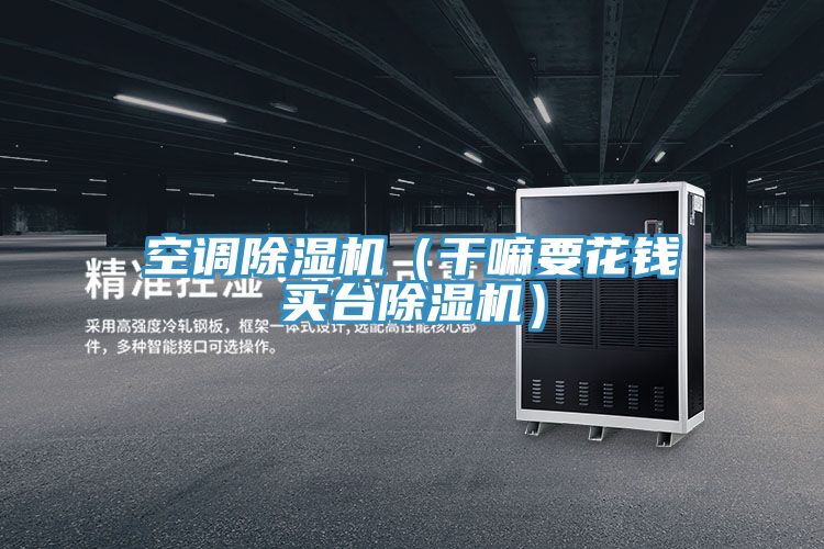 空調除濕機(干嘛要花錢買臺除濕機)