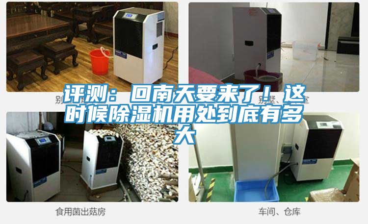 評測：回南天要來了！這時候除濕機用處到底有多大