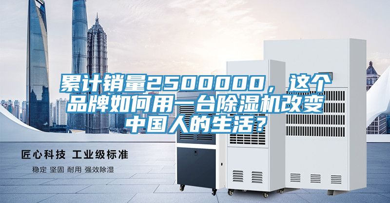 累計銷量2500000,這個品牌如何用一臺除濕機改變中國人的生活?