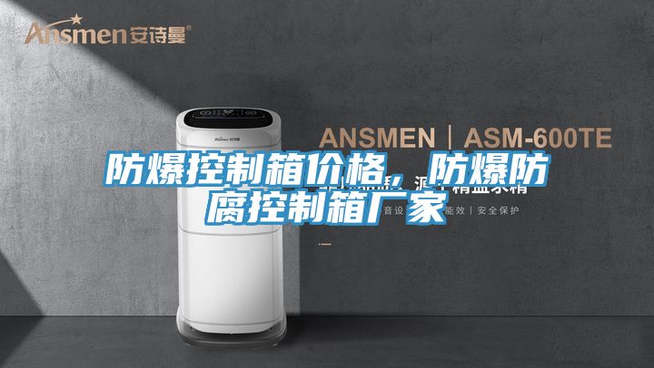 防爆控制箱價格，防爆防腐控制箱廠家