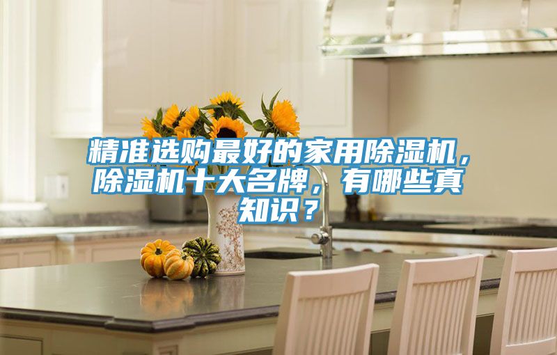 精準(zhǔn)選購最好的家用除濕機(jī),除濕機(jī)十大名牌,有哪些真知識?