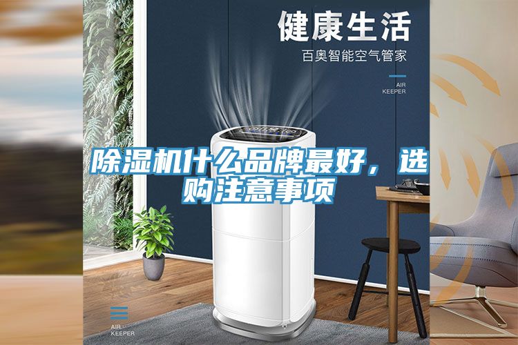 除濕機(jī)什么品牌最好,選購注意事項