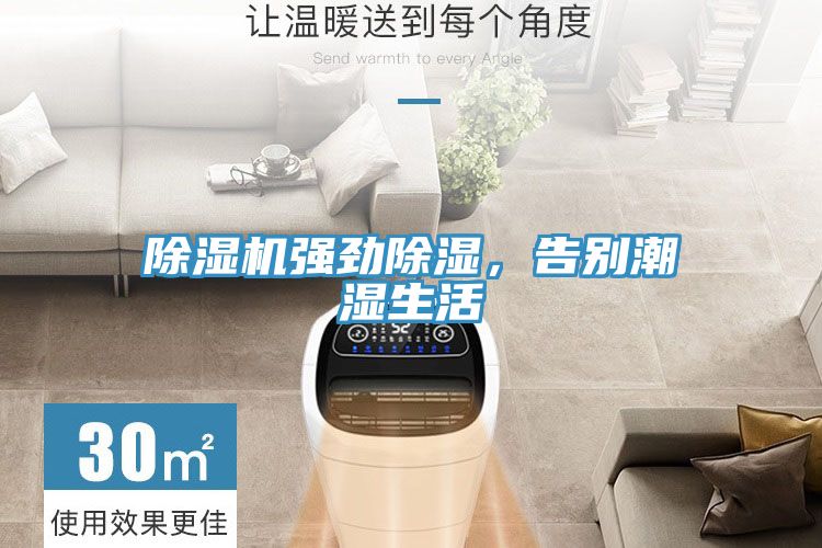 除濕機強勁除濕，告別潮濕生活
